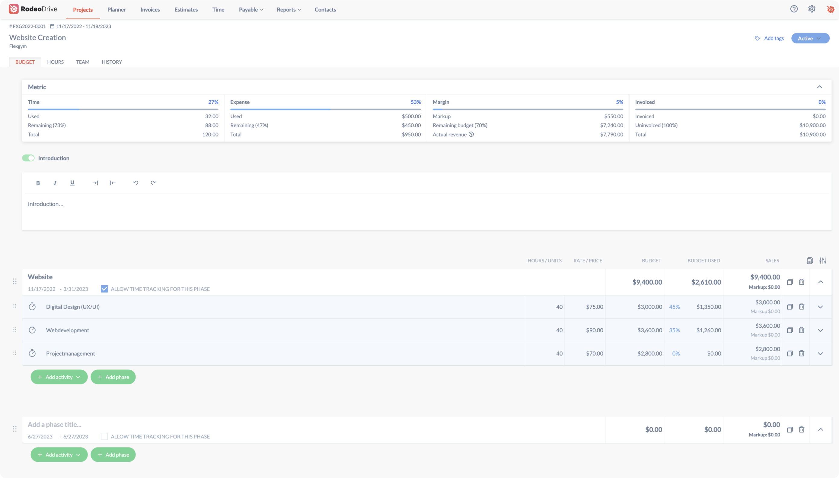 screenshot of Rodeo Drive